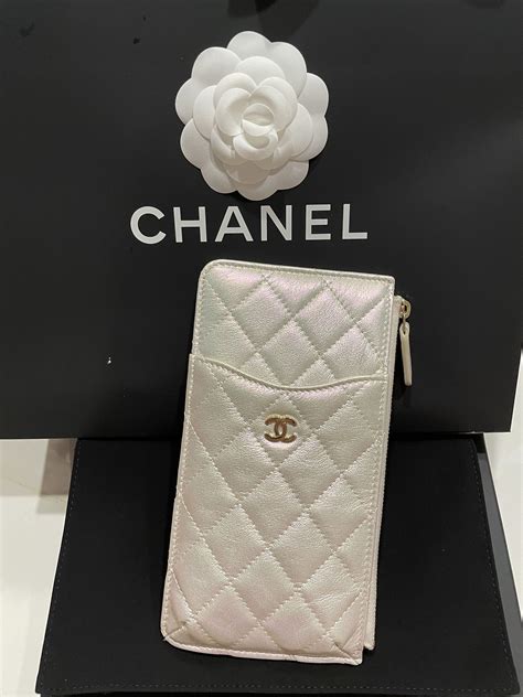 Chanel phone wallet